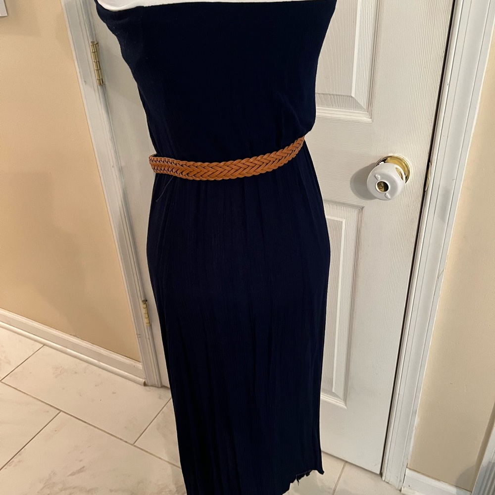 Navy New York and Company dress - Picture 3 of 4